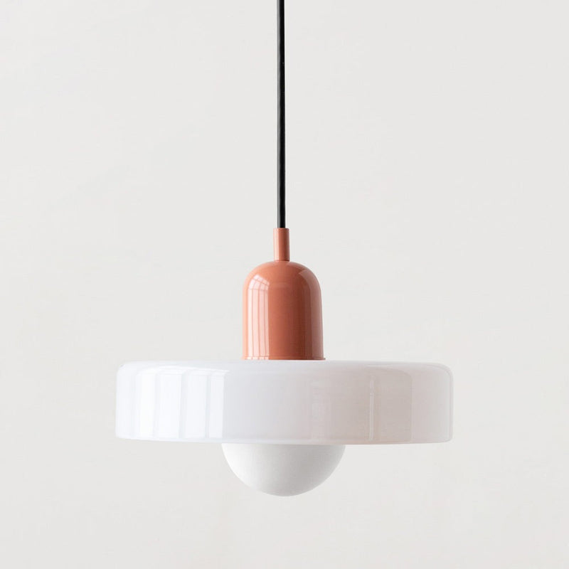 Aurelo Coloured Glass Bauhaus Pendant Specifications