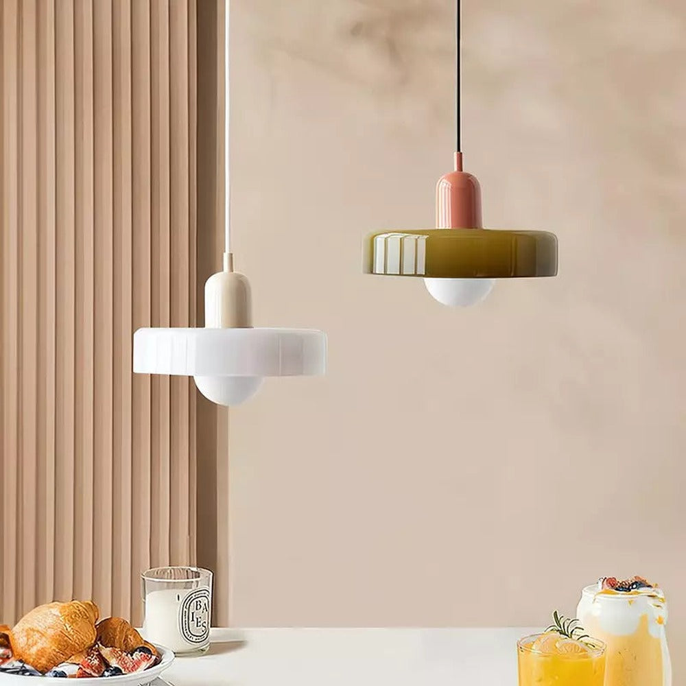 Opus Appliances | Aurelo Colored Glass Pendant Light For Dining Rooms