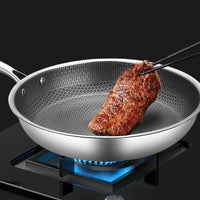 Opus Appliances | Premium Stainless Steel Frying Pan with Non-Stick Pixel Technology