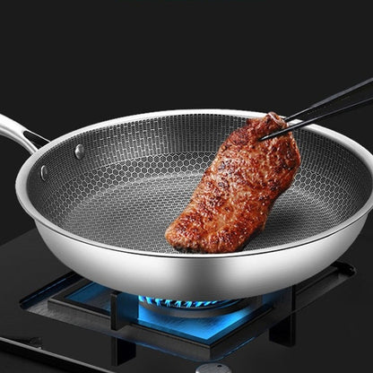 Opus Appliances | Premium Stainless Steel Frying Pan with Non-Stick Pixel Technology