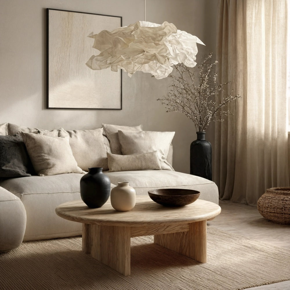 Opus Appliances | Dreamy Organic Ceiling Lamp Cloudlike Glow