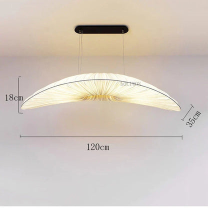 Opus Appliances | White Pendant Light With Fabric Chandelier