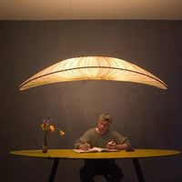 Opus Appliances | White Pendant Light With Fabric Chandelier