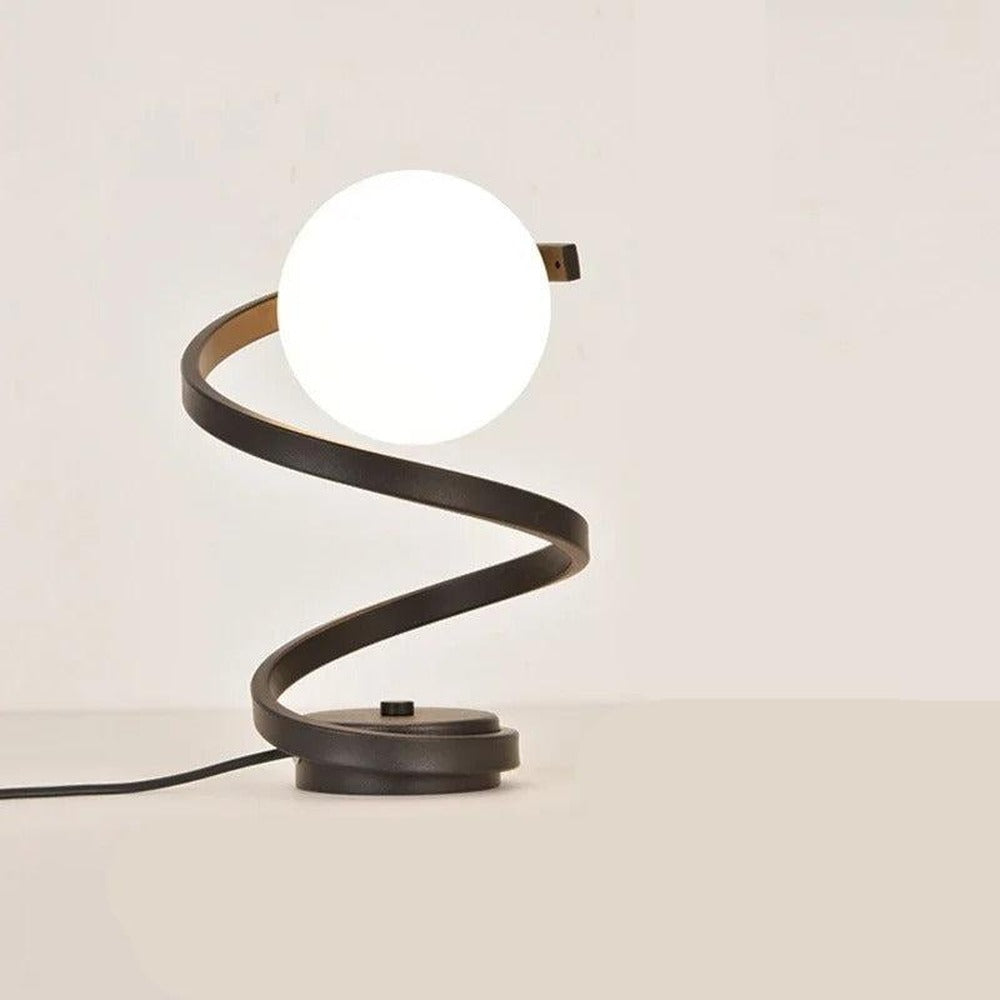 Opus Appliances | Spiral LED Table Lamp for Cozy Corners