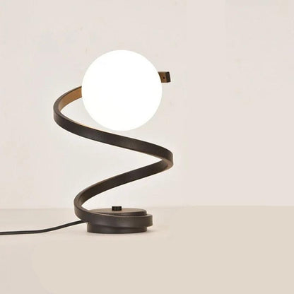 Opus Appliances | Spiral LED Table Lamp for Cozy Corners