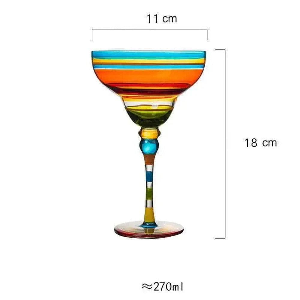 Opus Appliances | Colorful Margarita Cocktail Glass