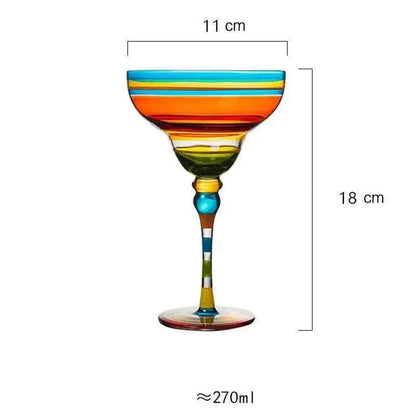 Opus Appliances | Colorful Margarita Cocktail Glass