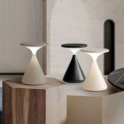 Opus Appliances | LuminaHour Wireless Hourglass Table Lamp for Modern Homes