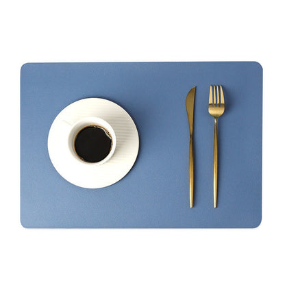 Opus Appliances | Modern rectangular waterproof PU leather placemats