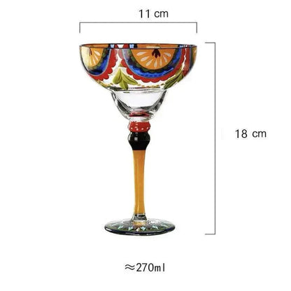 Opus Appliances | Colorful Margarita Cocktail Glass