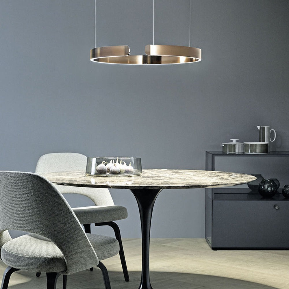 Opus Appliances | Lumera Dual-Ring LED Pendant Light — Sleek Floating Silhouette