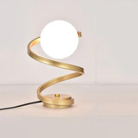 Opus Appliances | Spiral LED Table Lamp for Cozy Corners
