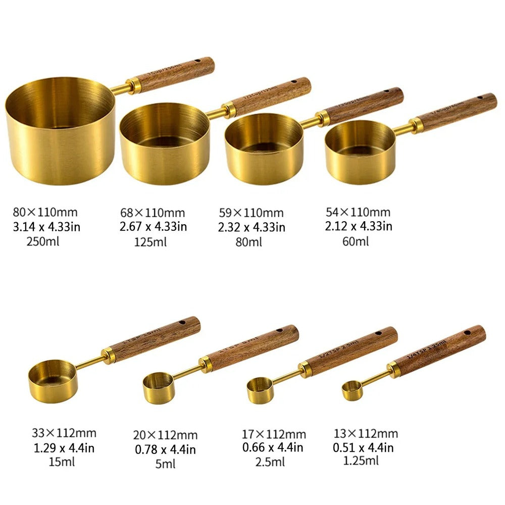Opus Appliances | Lyra Measuring Cups & Spoon Set