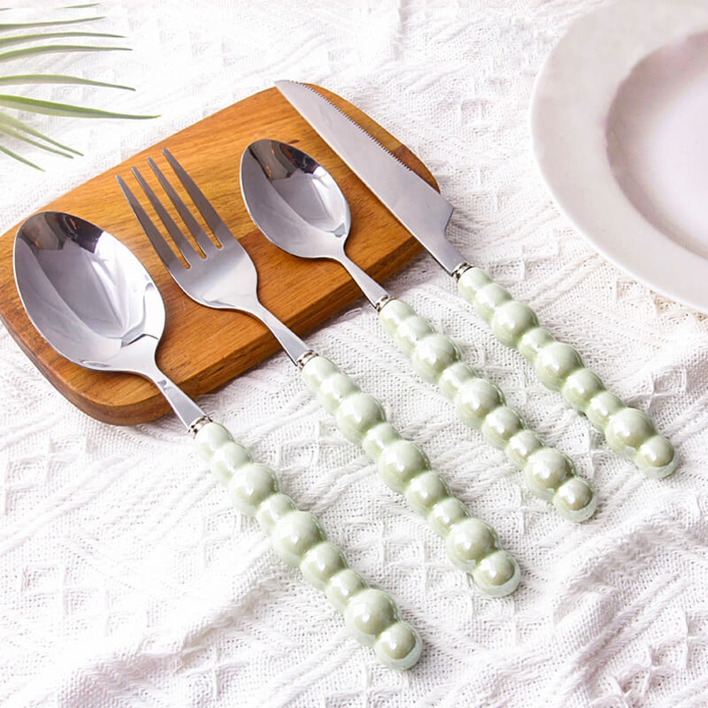 Opus Appliances | Pearl grip cutlery 4 piece set