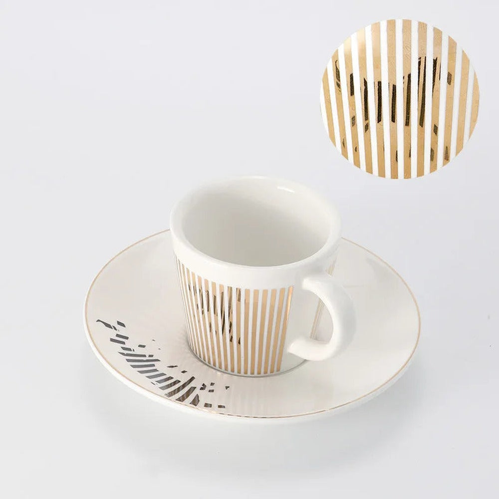 Opus Appliances | Creative dynamic SLR cup coffee tea cup set with coaster 90ml-225ml