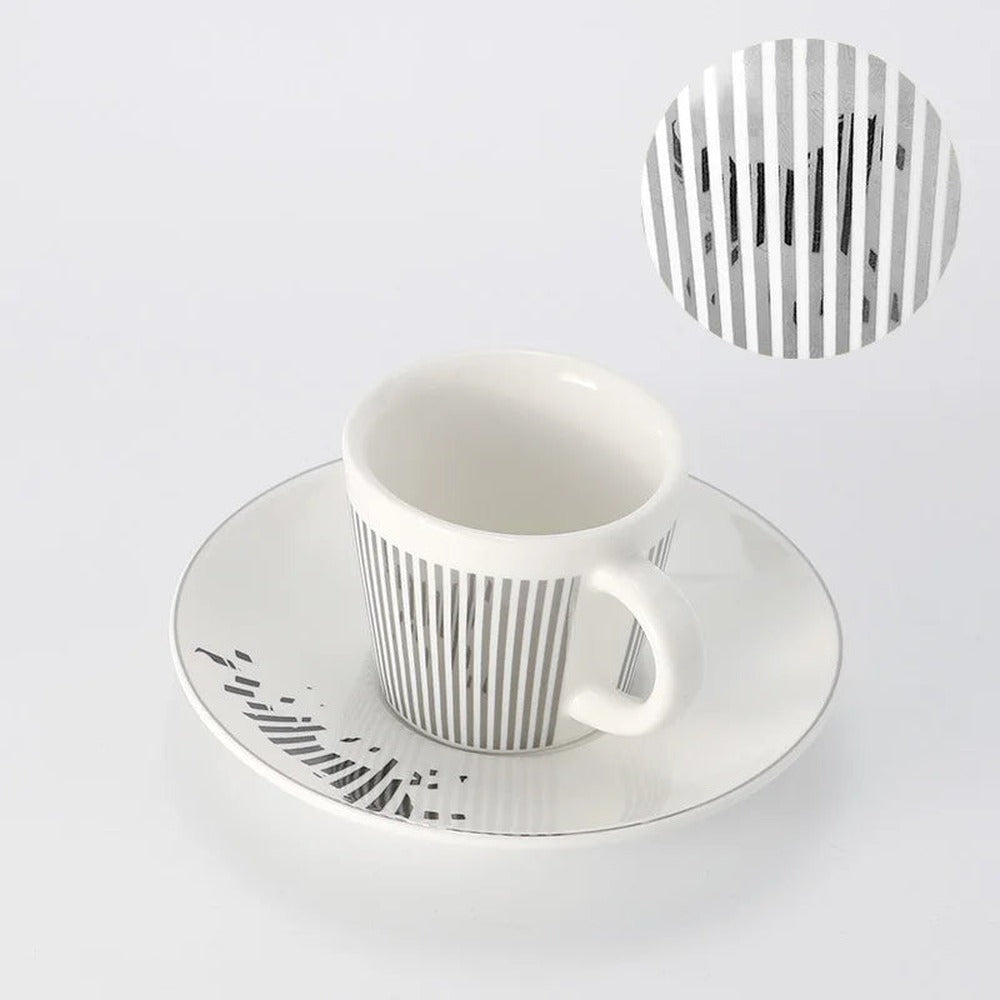 Opus Appliances | Creative dynamic SLR cup coffee tea cup set with coaster 90ml-225ml
