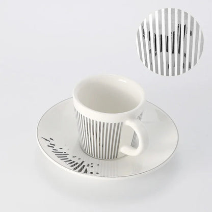 Opus Appliances | Creative dynamic SLR cup coffee tea cup set with coaster 90ml-225ml