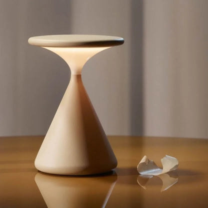 Opus Appliances | LuminaHour Wireless Hourglass Table Lamp for Modern Homes