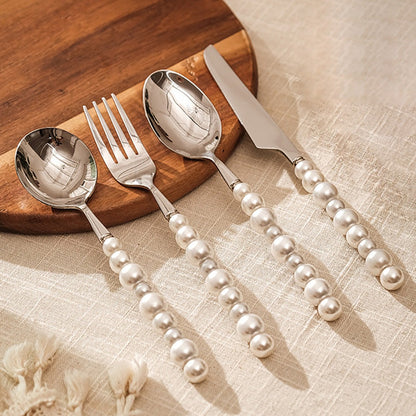 Opus Appliances | Pearl grip cutlery 4 piece set