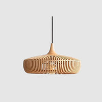 Opus Appliances | Hinori Ceiling Pendant Light Japandi Solid Wood Glow