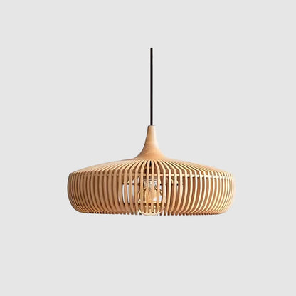 Opus Appliances | Hinori Ceiling Pendant Light Japandi Solid Wood Glow