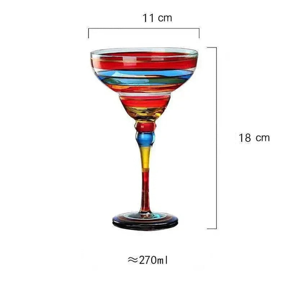 Opus Appliances | Colorful Margarita Cocktail Glass