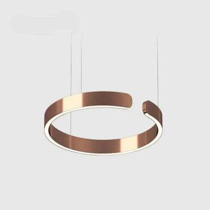 Opus Appliances | Lumera Dual-Ring LED Pendant Light — Sleek Floating Silhouette
