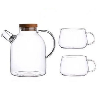 Opus Appliances Scandinavian Glass Teapot Set