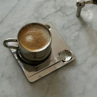 Opus Appliances | Stainless Steel Coffee Cup and Tray