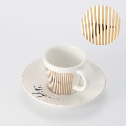 Opus Appliances | Creative dynamic SLR cup coffee tea cup set with coaster 90ml-225ml
