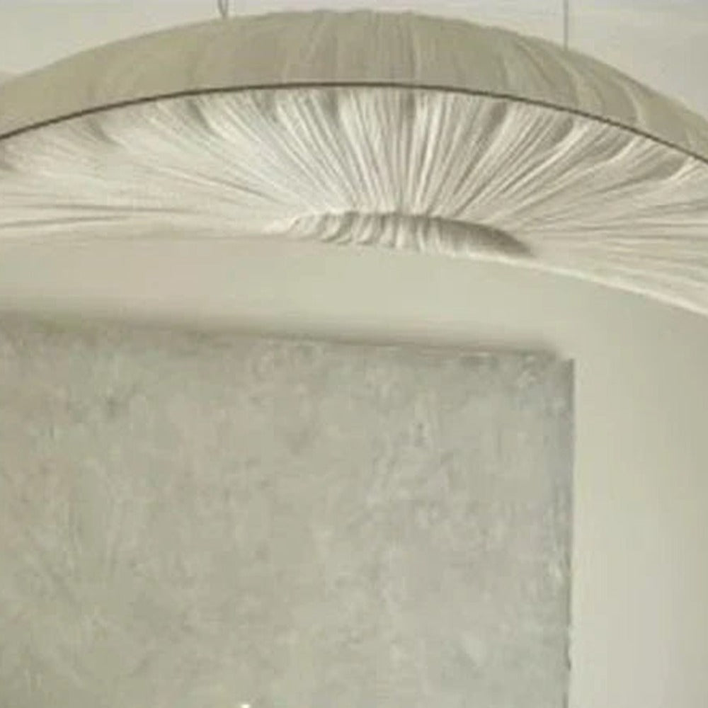 Opus Appliances | White Pendant Light With Fabric Chandelier