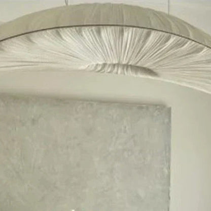 Opus Appliances | White Pendant Light With Fabric Chandelier
