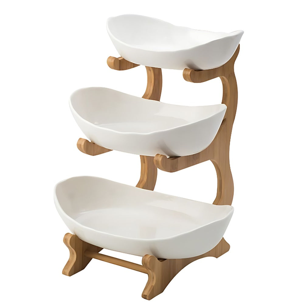 Opus Appliances | Three-Tier Fruit Bowl Made of Plastic