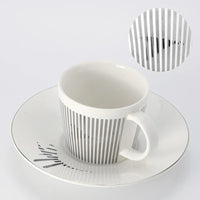 Opus Appliances | Creative dynamic SLR cup coffee tea cup set with coaster 90ml-225ml