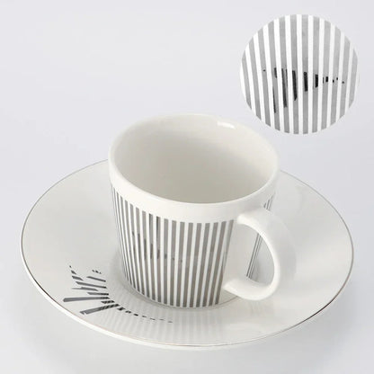Opus Appliances | Creative dynamic SLR cup coffee tea cup set with coaster 90ml-225ml