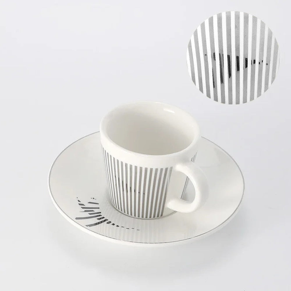 Opus Appliances | Creative dynamic SLR cup coffee tea cup set with coaster 90ml-225ml