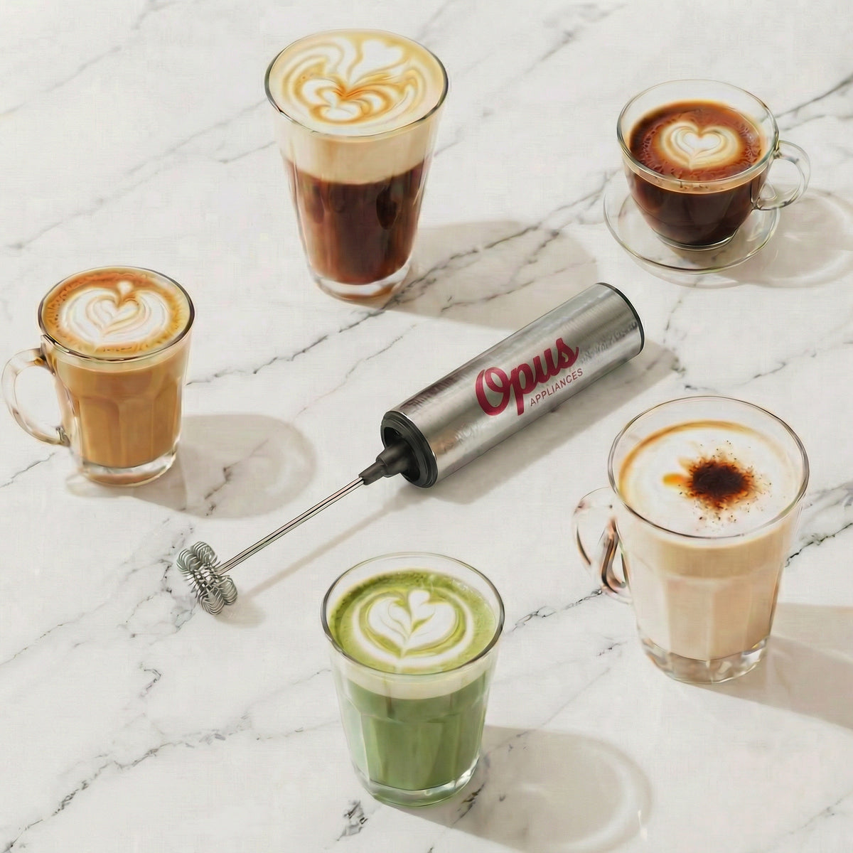 Opus Appliances Handheld Milk Frother