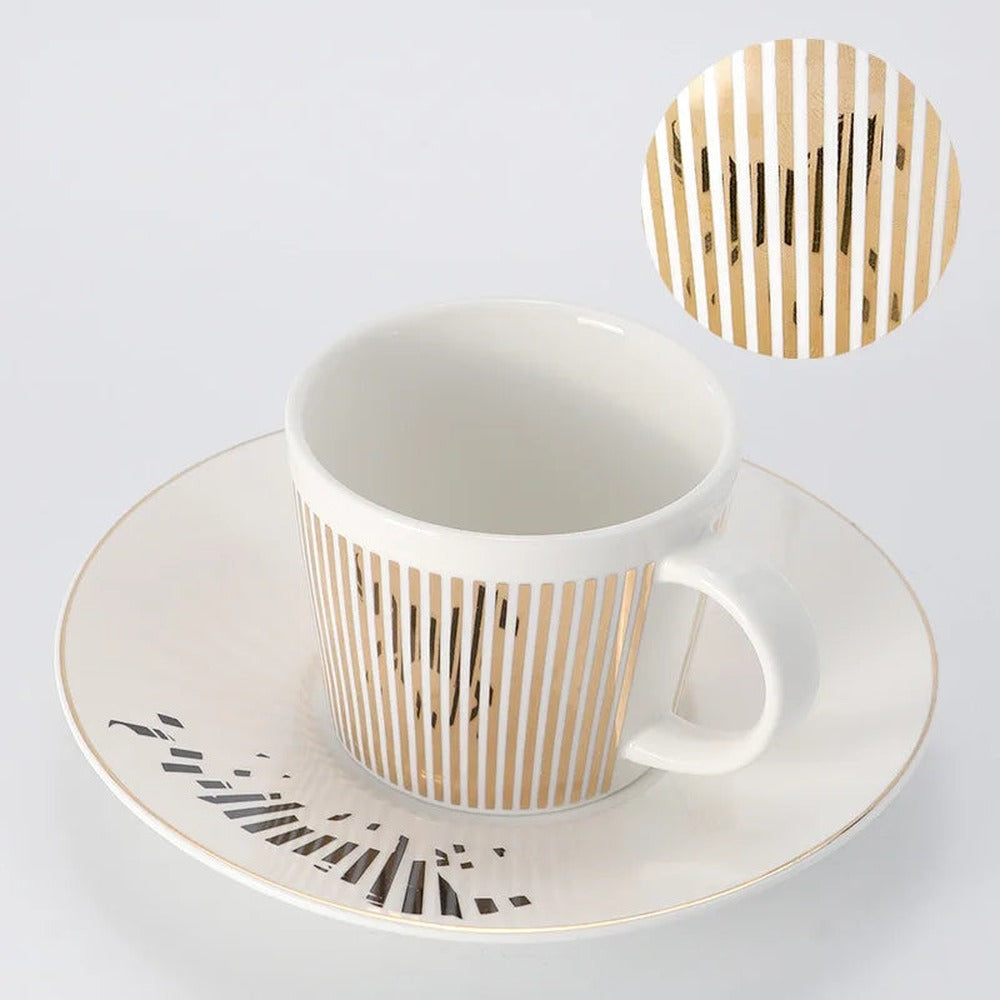 Opus Appliances | Creative dynamic SLR cup coffee tea cup set with coaster 90ml-225ml