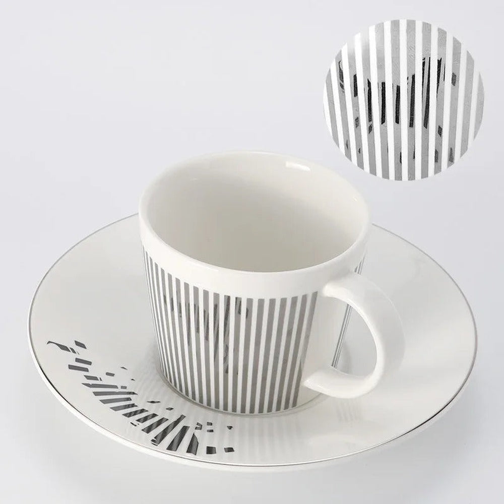 Opus Appliances | Creative dynamic SLR cup coffee tea cup set with coaster 90ml-225ml