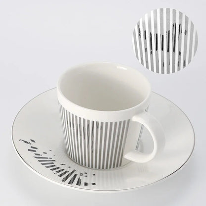 Opus Appliances | Creative dynamic SLR cup coffee tea cup set with coaster 90ml-225ml