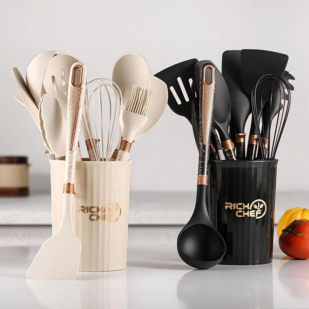 Opus Appliances Cooking - Kitchen joy with the elegant silicone kitchen utensil set