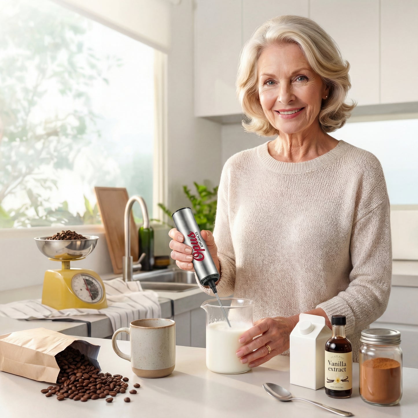 Opus Appliances Handheld Milk Frother