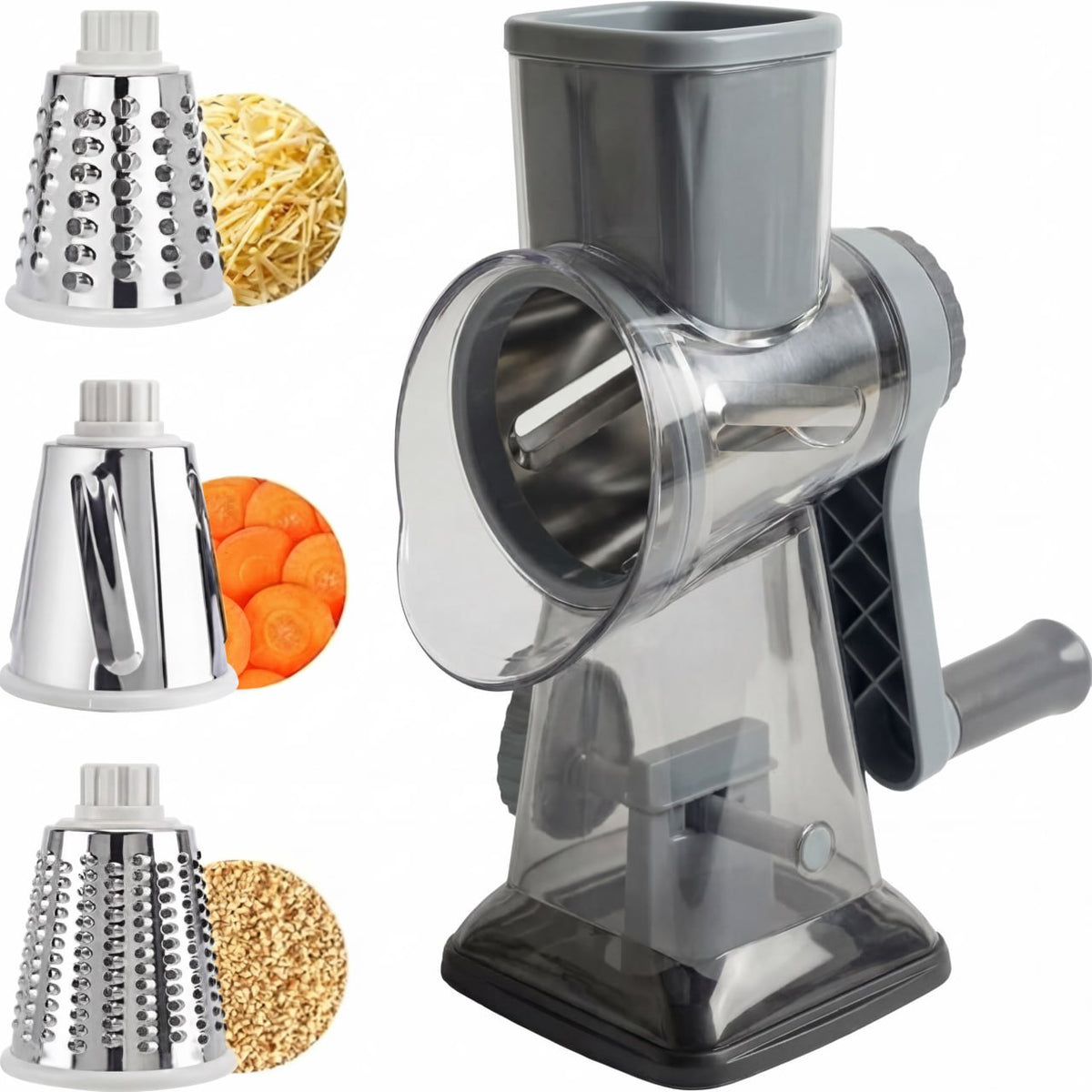 Opus Appliances 3 in 1 Rotary Grater