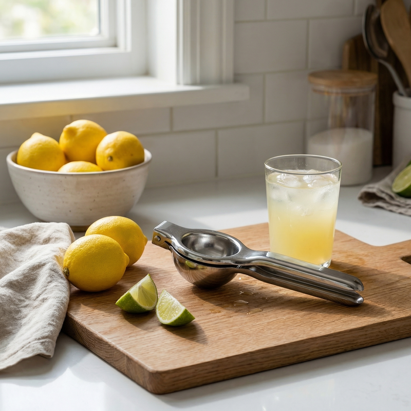 Stainless Steel Manual Lemon Squeezer